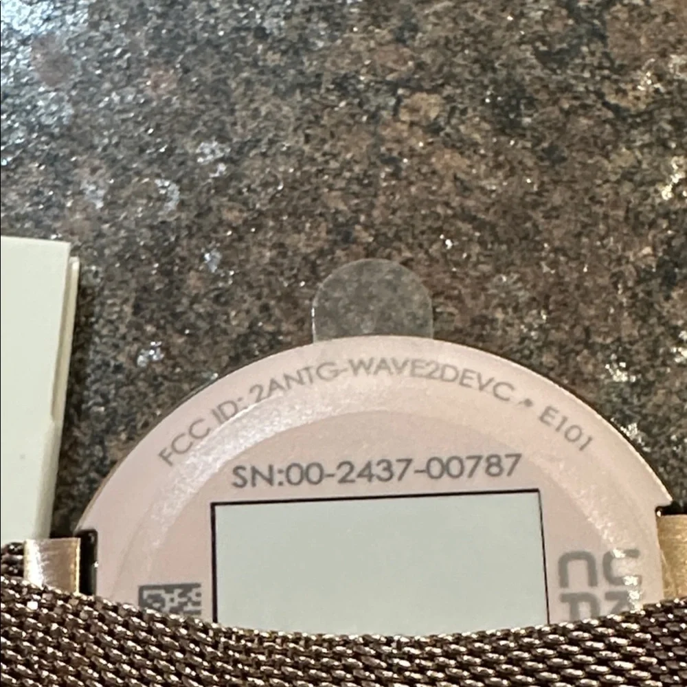 Embr Wave 2 Temperature Wristband for Hot Flashes & Sleep Rose Gold menopause